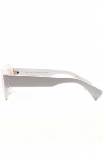Alain Mikli - Occhiali da sole in celluloide cat eye per donna bianco - JEREMY