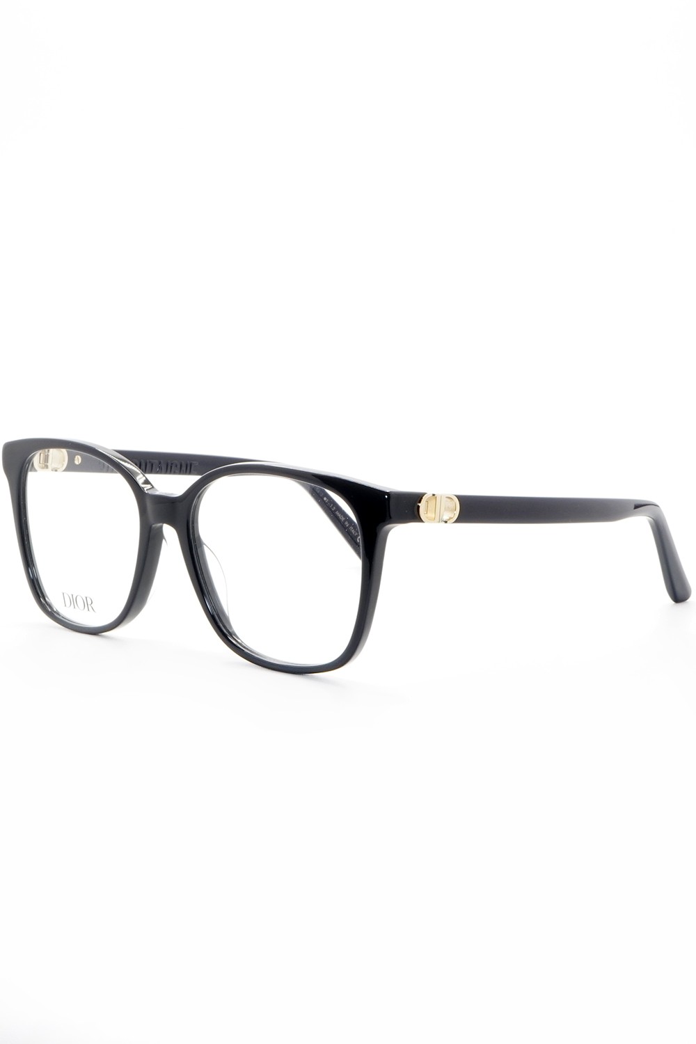 Christian Dior - Occhiali da vista in celluloide squadrati per donna blu - S2I