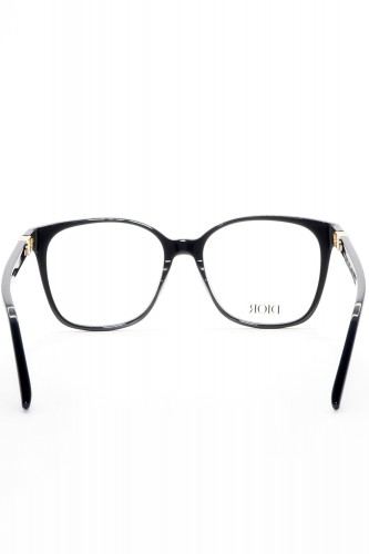 Christian Dior - Occhiali da vista in celluloide squadrati per donna blu - S2I