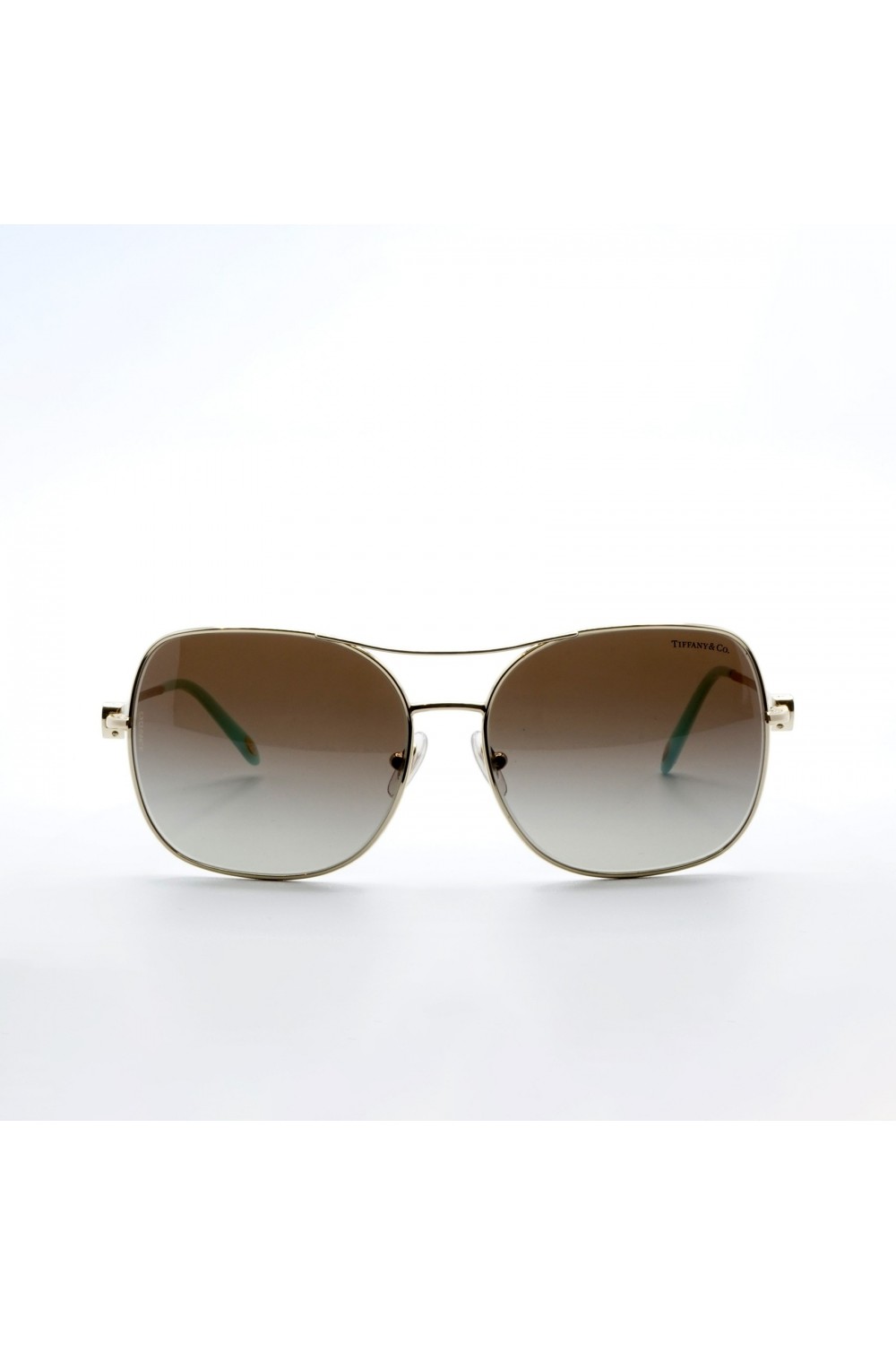 Tiffany & Co. - Occhiali da sole in metallo a farfalla per donna oro - TF3037
